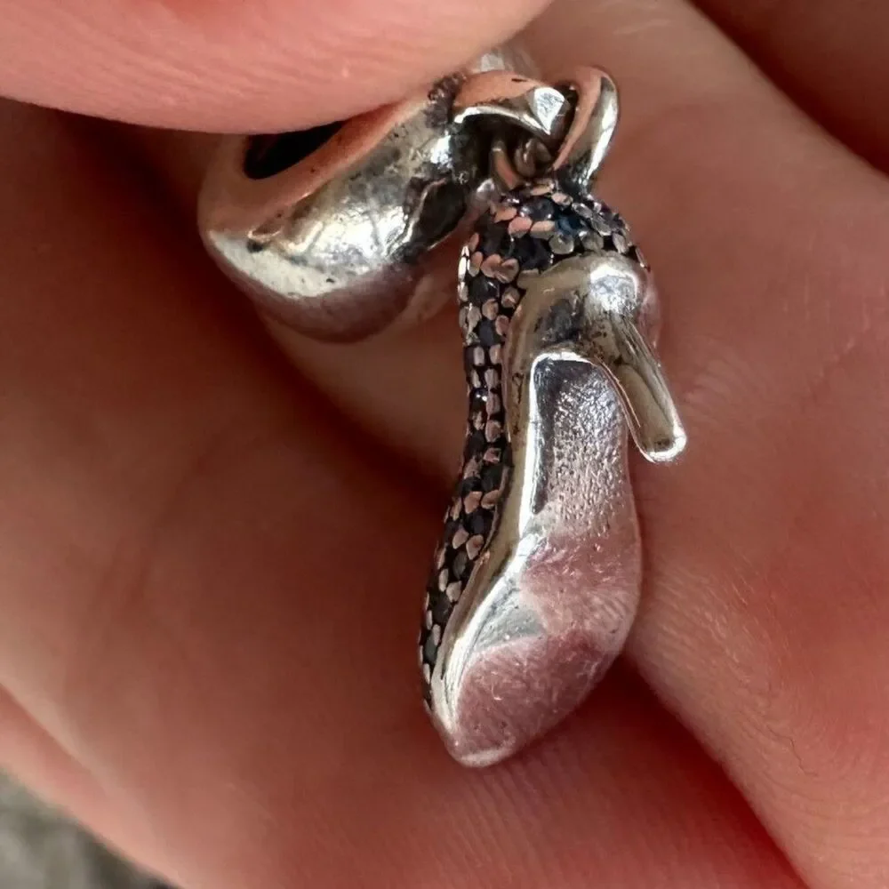 NWOT Pandora x Disney Cinderella Sparkling Slipper Charm